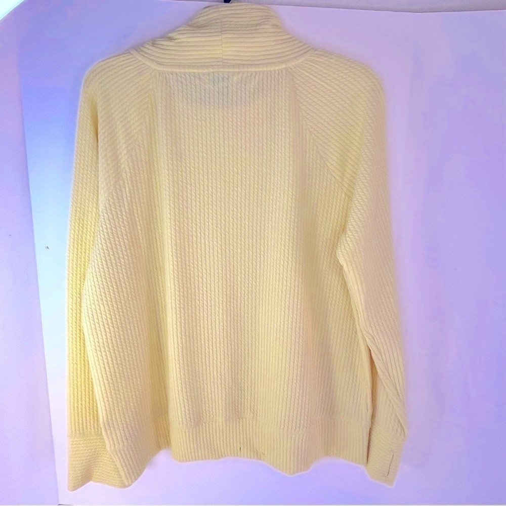 NWT Nine West Active Mock Turtleneck Long Sleeve Lightweight Shirt Women L - Picture 3 of 9